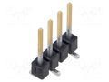 Connector: pin strips; pin header; male; PIN: 4; vertical; SMT; 1x4 SAMTEC TSM-104-02-L-SV
