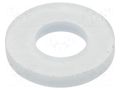 Washer; round; M2,5; D=5.6mm; h=0.8mm; polyamide; natural ESSENTRA ESS-10354766