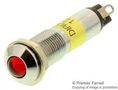 LED INDICATOR, PROM, 12VDC, RED 609-1112-130F