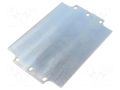 Mounting plate; steel; Plating: zinc RAYCHEM RPG MP-RJ-37