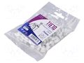 Holder; natural; on round cable; 100pcs; with a nail; 7mm TIE10 TTCC-R7