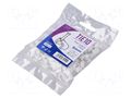Holder; natural; for flat cable; 100pcs; with a nail TIE10 TTCC-S6