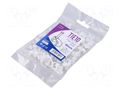 Holder; natural; for flat cable; 100pcs; with a nail TIE10 TTCC-S9
