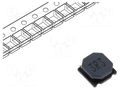 Inductor: wire; SMD; 3.3uH; Ioper: 3.4A; 23mΩ; ±30%; 6x6x2.8mm FERROCORE DJNR6028-3R3-M