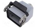 Enclosure for connectors: HDC; size 57.27; for cable; with latch ILME MAV10LG25
