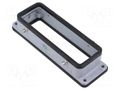 Enclosure for connectors: HDC; size 104.27; for panel mounting ILME CHI24C