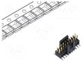 Connector: pin strips; socket; male; PIN: 20; vertical; SMT; 1.27mm SAMTEC FTSH11001FDVKTR