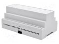 Enclosure: for DIN rail mounting; No.of mod: 9 ELBAG MR9/C-FA