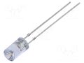 LED; green; 5mm; 750÷1120mcd; 120°; Front: recessed; 5VDC; -30÷85°C OPTOSUPPLY OSG5DA5MC1B-5V