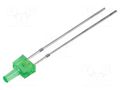 LED; yellow green; round; 150÷220mcd; 90°; Front: flat; 30mA OPTOSUPPLY OSG8HA7K93B