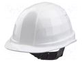 Protective helmet; adjustable; Size: 52÷62mm; white; polyetylene WOLFCRAFT WF4967000