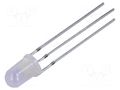 LED; red/green; 5mm; 60°; Front: convex; 1.9÷2.4/2.7÷3.2VDC; 96mW OPTOSUPPLY OSRPPA5B62A-1MA