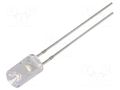 LED; white cold; 5mm; 750÷1120mcd; 120°; Front: recessed; 5VDC OPTOSUPPLY OSW5DK5MC1B-5V