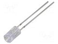 LED; yellow; 5mm; 100÷150mcd; 120°; Front: recessed; 5VDC; -30÷85°C OPTOSUPPLY OSY5JA5MC1B-5V