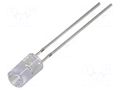 LED; yellow; 5mm; 100÷150mcd; 120°; Front: recessed; 5VDC; -30÷85°C OPTOSUPPLY OSY5JA5MC1B-5V