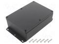 Enclosure: multipurpose; X: 121mm; Y: 171mm; Z: 55mm; 1550Z; black HAMMOND HM-1550Z120FBK