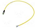Cable: for sensors/automation; M12; PIN: 5; straight; 0.6m; plug MURRELEKTRONIK 7000-12041-0350060