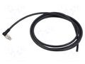 Cable: for sensors/automation; PIN: 8; unshielded,with leads; 2m BINDER 79-1461-272-08