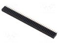 Connector: pin strips; socket; female; PIN: 72; THT; 3A; 125V; BL 2 FISCHER ELEKTRONIK BL2.72.G