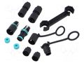 Connector: AC supply; screw terminal; male; TH381; 10A; 400V; 4÷8mm TECHNO THB.381.A2A.R