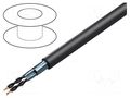 Wire; BiT 1000 2(ST) H; 16x2x0.5mm2; LSZH; black; 600V,1kV BITNER BITNER-H62020