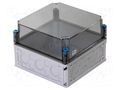 Enclosure: multipurpose; X: 300mm; Y: 300mm; Z: 214mm; Mi; light grey HENSEL HENSEL-MI-0210