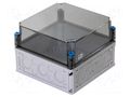 Enclosure: multipurpose; X: 300mm; Y: 300mm; Z: 214mm; Mi; light grey HENSEL HENSEL-MI-0210
