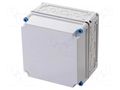 Enclosure: multipurpose; X: 300mm; Y: 300mm; Z: 214mm; Mi; light grey HENSEL HENSEL-MI-0211