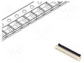 Connector: FFC/FPC; TF07V; SMT; PIN: 40; horizontal; 500mA; LCP; 50V HIROSE TF07V-40S-05SH-800