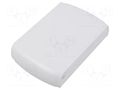Enclosure: multipurpose; X: 81mm; Y: 128mm; Z: 25mm; vented; white ELBAG STC130/AC