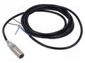 Sensor: inductive; OUT: PNP / NO; 0÷2mm; 10÷30VDC; M12; 2m; IP67 OMRON E2E-X2B1T12-2M
