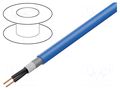 Wire; IB-BIT 1000 CY; 2x1mm2; shielded,tinned copper braid; PVC BITNER BITNER-IB0736
