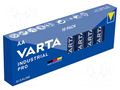 Battery: alkaline; AA; 1.5V; non-rechargeable; Ø14.5x50.5mm VARTA MICROBATTERY BAT-LR6/V-VP10