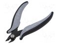 Pliers; cutting,miniature,curved; ESD; 138mm; with small chamfer PIERGIACOMI PG-TR25BD