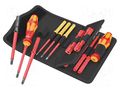 Kit: screwdrivers; insulated; 1kVAC; PH/S1,PH/S2,PZ/S1,PZ/S2 WERA WERA.05006614001