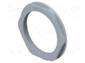 Nut; M63; polyamide; 75mm; grey; Thread: metric; Pitch: 1.5; Entrelec TE Connectivity 1SNG607023R0000