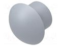 Stopper; polyamide; grey; Entrelec; Ø: 5mm; Size: 11; L: 14mm TE Connectivity 1SNG610008R0000