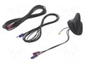 Antenna; external; GNSS,GPS,GSM,UMTS,WiFi; Fakra; plug; top MTA 15-7727090