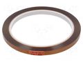 Tape: electrical insulating; W: 6mm; L: 33m; Thk: 0.076mm; silicone 3M 3M-92-6-33