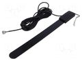 Antenna; DVB-T; F; on the window; 5m; plug; 5VDC ACV 15-7137124