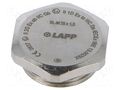 Stopper; M25; 1.5; IP68; brass; Plating: nickel; SKINDICHT®; 29mm LAPP LP-52103133