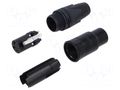 Connector: XLR; plug; female; XX-14; 16A; PIN: 3; straight; for cable NEUTRIK NTR-NC3FXX-14BAGD