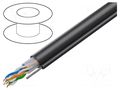 Wire; XzTKMXpwn; 3x2x0.5mm; outdoor; wire; Cu; PE; black BITNER BITNER-TP0102