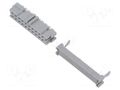 Connector: IDC; plug; female; PIN: 20; 3000; 4.75A; IDC; 2.54mm; 2x10 3M 3421-6600