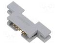 Connector: IDC; plug; male; PIN: 10; 4600; 1A; IDC; for ribbon cable 3M 4610-6050