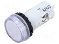 Control lamp; 22mm; YW; Illumin: LED; Ø22.5mm; IP65; 24VAC; white IDEC YW1P-1BUQ4PW