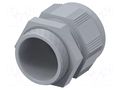 Cable gland; without nut; M40; 1.5; IP68; polyamide; grey; Entrelec TE Connectivity 1SNG601119R0000