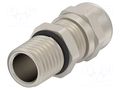 Cable gland; without nut,with long thread; M12; IP68; brass TE Connectivity 1SNG602004R0000