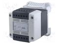 Transformer: mains; 320VA; 230VAC; 12V; Leads: terminal block; IP20 DF ELECTRIC DF-680320025