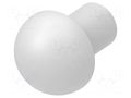 Stopper; polyamide; light grey; Entrelec; Ø: 8.5mm; Size: 16; L: 13mm TE Connectivity 1SNG610025R0000
